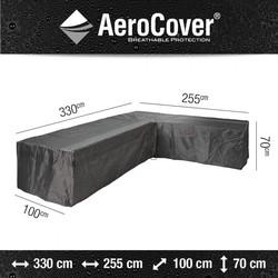 Loungesethoes hoekset rechts 330x255x100xH70 cm AeroCover - Aerocover