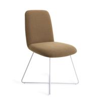 Jesper Home Eetkamerstoel 'Taiwa' Cross White, kleur Willow - thumbnail