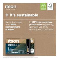 itson Itspremium AAA batterij (potlood) 1.5 V 8 stuk(s) - thumbnail