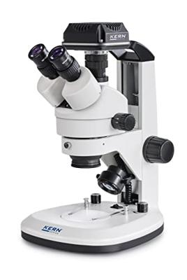 Kern OZL 468C825 OZL 468C825 Stereomicroscoop Trinoculair 45 x Opvallend licht, Doorvallend licht