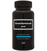 APB Holland Groenlipmossel extract puur forte 550mg 60 Vegetarische capsules - thumbnail