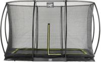 Exit Silhouette InGround trampoline met net - 366 x 244 cm - Zwart - thumbnail