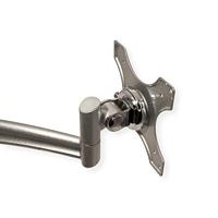 VALUE LCD dubbelarmige tafelsteun, 4 scharnieren, afzonderlijk in hoogte verstelbaar - thumbnail