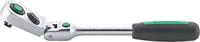 Stahlwille Ratel met gewricht | 1/4 inch aantal tanden 80 | lengte 170 mm | 2-componentengreep | 1 stuk - 11261010 11261010 - thumbnail