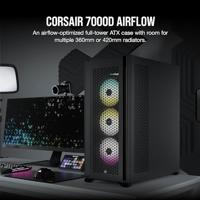 Corsair PC 7000D Airflow Glass-Black (CC-9011218-WW) - thumbnail