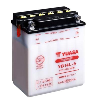 YUASA Batterij "yb14l-a battery yb14l-a standard without sp
