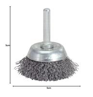 KS Tools 340.0012 Roestvrije draadborstel 0,3 mm, Ø 50 mm - thumbnail