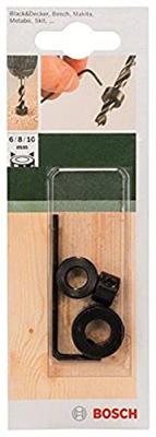 Bosch Accessoires 3-Delige dieptestopset | 6,8, 10 mm - 2609255318 Bosch Accessoires 3-Delige dieptestopset | 6,8, 10 mm - 2609255318