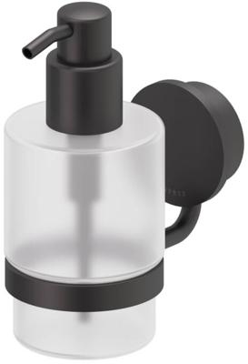 Zeepdispenser Geesa Opal 200 ml Zwart Geesa