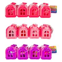 Toi-Toys Knuffel pluche dier in draagkoffer, 10cm - thumbnail