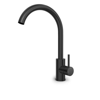 Hotbath BUDDY Wastafelkraan met draaibare uitloop Geborsteld Zwart PVD (B104MBP) Hotbath BUDDY Wastafelkraan met draaibare uitloop Geborsteld Zwart PVD (B104MBP)