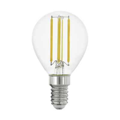 Lichtbron filament E14 kogel 470LM dimbaar