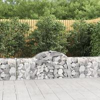 Schanskorven 25 st gewelfd 200x30x60/80 cm gegalvaniseerd ijzer - thumbnail