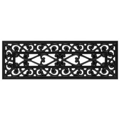 VidaXL Trapmatten 10 st 25x75 cm rubber