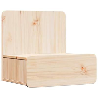Nachtkastje 2 pcs Bruin 44 x 32,5 x 40 cm Massief grenenhout