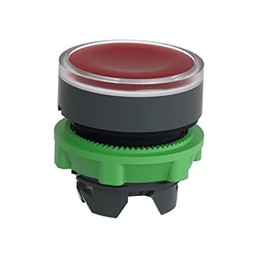 Schneider Electric ZB5AA48 Harmony ZB5AA48 Druktoets Bedieningsknop vlak 1 knop Rood Druk-ontgrendeling 1 stuk(s)