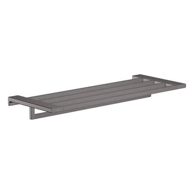 Hansgrohe Handdoekrek Met Handdoekhouder AddStoris Geborsteld Zwart Chroom Hansgrohe Handdoekrek Met Handdoekhouder AddStoris Geborsteld Zwart Chroom