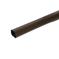 Airco Leidinggoot 50 Cm - Pvc - Bruin - thumbnail