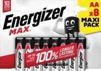 Energizer Max AA batterij (penlite) Alkaline 1.5 V 8 stuk(s) - thumbnail