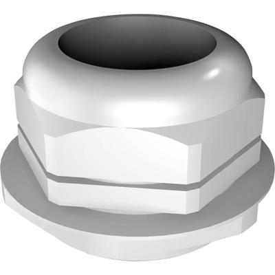 Rittal 2411.671 Wartel M63 Polyamide Grijs-wit (RAL 7035) 1 stuk(s)