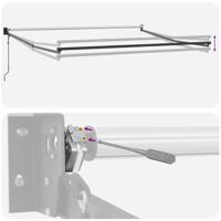 Luifel automatisch uittrekbaar 300x250 cm bordeauxrood - thumbnail