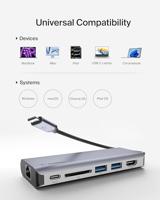 Belkin CONNECT Meerpoorts 6-in-1 USB-C hub dockingstation - thumbnail