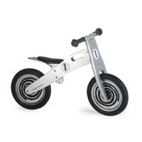 Simply For Kids Houten loopfiets simply - zilver - thumbnail
