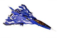 Raiden V Director's Cut FT-00004A Model Kit - Azuma 2P (Blue Ver.) - thumbnail