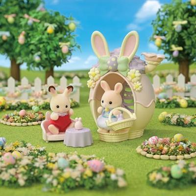 Set Poppen Sylvanian Families El escondite del huevo - 5802 Plastic