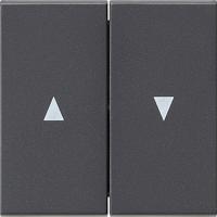 Gira wip met pijlen E2 antraciet - thumbnail