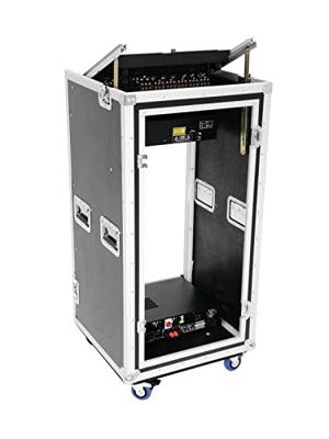 Roadinger Spezial-Kombi-Case 20 HE Mengpaneel flightcase (l x b x h) 615 x 550 x 1135 mm