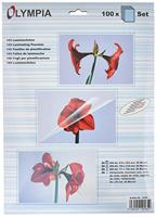 Olympia Lamineerfolie DIN A4, DIN A5, DIN A6, 95 x 60 mm 80 micron 1 set(s) - thumbnail
