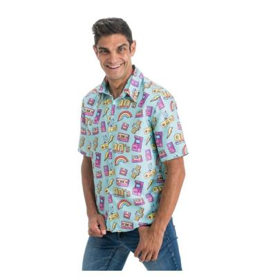 90&apos;s Blouse Blauw Michael