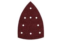 Metabo 635209000 Schuurbladen 100 x 150 mm, P 120, 9 gaten, met klittenbandbevestiging (SMA) - thumbnail