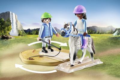PLAYMOBIL 71637 Paarden van de Waterval Rijbaan, 67 onderdelen, vanaf 5 jaar - thumbnail
