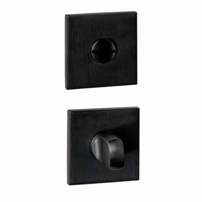 WC-sluiting verdekt 53x53x6mm met stift 6-8mm PVD zwart WC-sluiting verdekt 53x53x6mm met stift 6-8mm PVD zwart