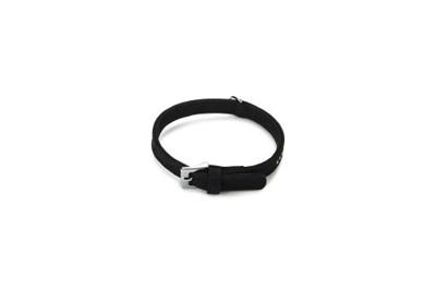 Beeztees Buffalo - Halsband Hond - Leer - Zwart - 23-29 cm