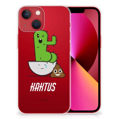 Apple iPhone 13 Telefoonhoesje met Naam Cactus Poo