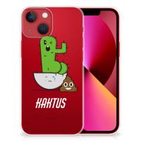 Apple iPhone 13 Telefoonhoesje met Naam Cactus Poo - thumbnail
