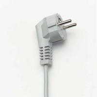 Aansluitsnoer RA 1,5 M 3 x 0,75mm² wit - thumbnail