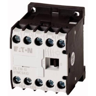 Eaton DILEM-10-G(24VDC) Contactor 3x NO 4 kW 24 V/DC 9 A Met hulpcontact Geschikt voor merk (relais): Eaton 1 stuk(s) Eaton DILEM-10-G(24VDC) Contactor 3x NO 4 kW 24 V/DC 9 A Met hulpcontact Geschikt voor merk (relais): Eaton 1 stuk(s)