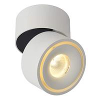 Lucide YUMIKO - Plafondspot - Ø 7,8 cm - LED Dimb. - 1x10W 2700K - Wit - thumbnail