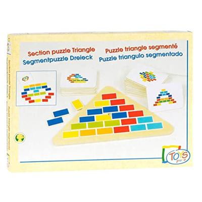Goki legpuzzel Driehoek 25 cm junior hout 16-delig Goki legpuzzel Driehoek 25 cm junior hout 16-delig