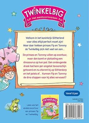 Deltas Twinkelbig het eenhoornvarken - de dappere draak