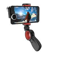 Olloclip 4-in-1 Pivot Grip - universele houder voor smartphones tussen 4-5,5 inch, ergonomische greep met 225 graden kantelbaar scharnier. - thumbnail