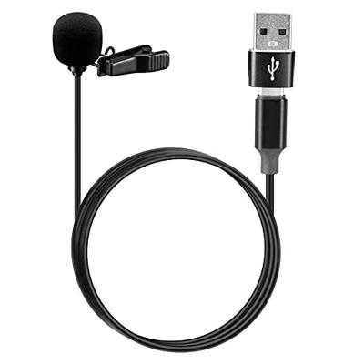 SAIREN S-Lav L2 speldmicrofoon met USB-C & USB-aansluiting