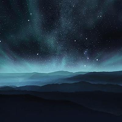 Noordwand Atmosphere Fotobehang zwart met sterrenhemel G78420