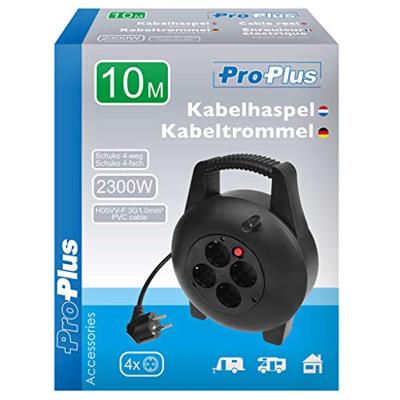 Pro Plus KABELHASPEL SCHUKO 4-WEG 10M 3X1,0MM² - thumbnail