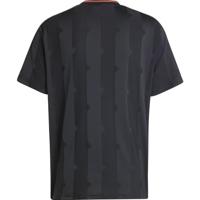Heren-T-Shirt met Korte Mouwen Adidas House Of Tiro Jacquard Jersey Zwart - Maat: M - thumbnail