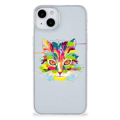 iPhone 15 Telefoonhoesje met Naam Cat Color iPhone 15 Telefoonhoesje met Naam Cat Color